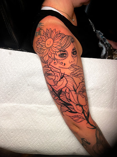 Explore background tattoo ideas, creative tattoo ideas in Hartselle, available at Kingdom Minds Ink