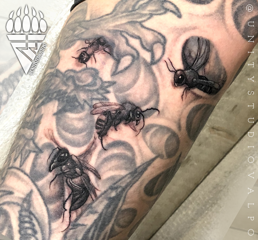 Explore pansexual tattoo ideas, creative tattoo ideas in Valparaiso, available at Unity Studio