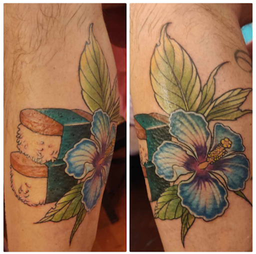 Explore tattoo shop name ideas, creative tattoo ideas in Pahoa, available at Electric Jungle Tattoo