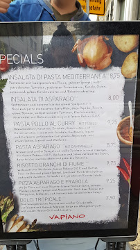 Vapiano à Hamburg menu