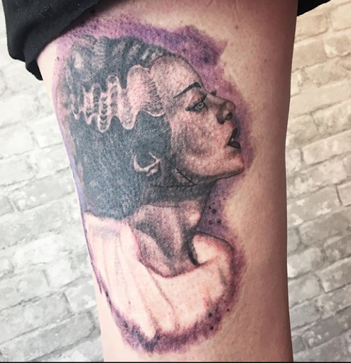 Explore hydrangea tattoo ideas, creative tattoo ideas in Utica, available at No Name Tattoo Downtown Utica