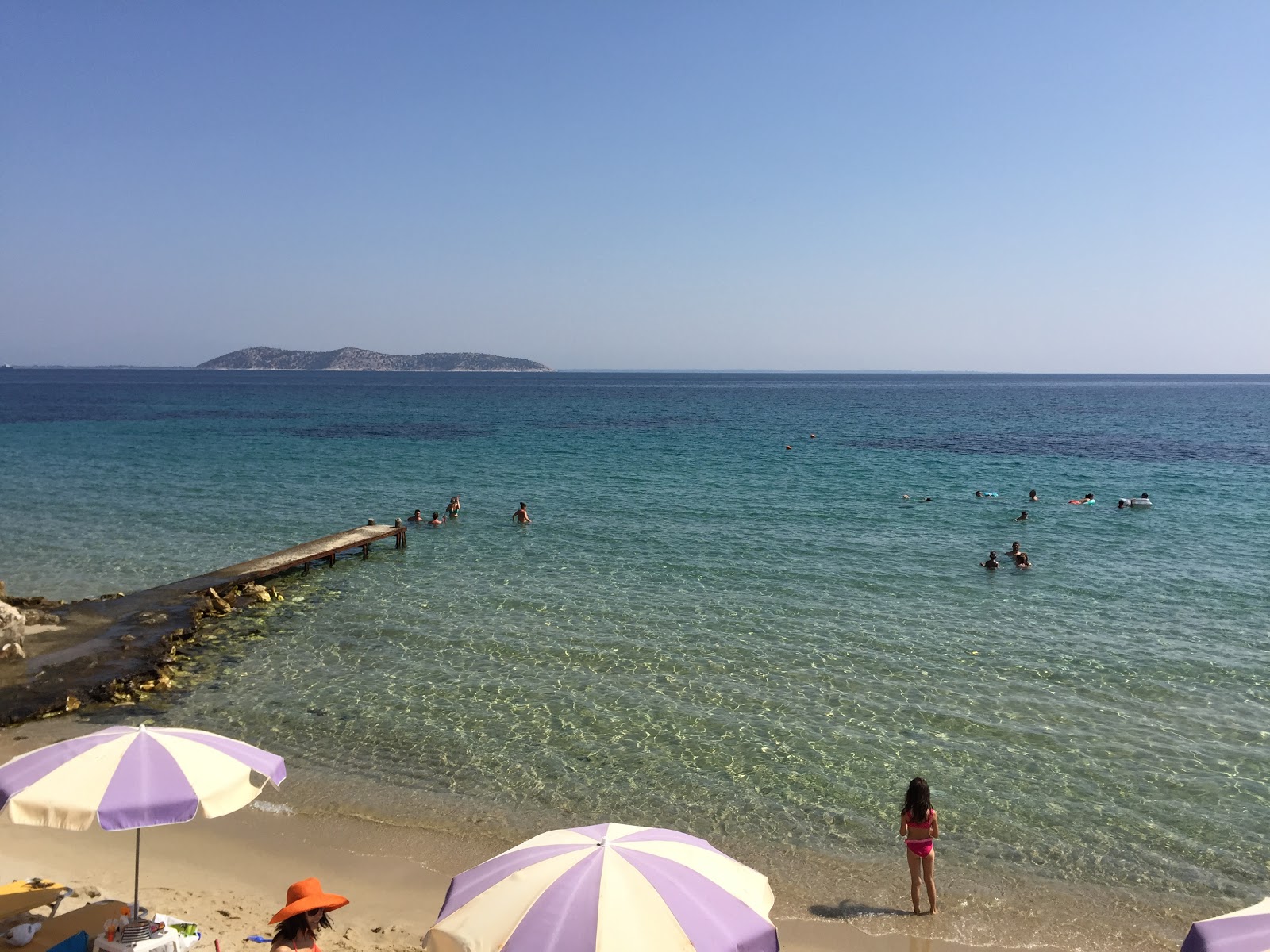 Foto de Glyfada beach área parcialmente do hotel