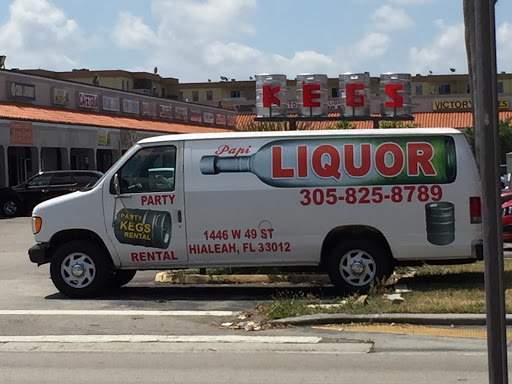 Liquor Store «PAPI LIQUORS and KEGS», reviews and photos, 1446 W 49th St, Hialeah, FL 33012, USA