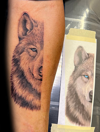 Explore wedding ring tattoo ideas for men, creative tattoo ideas in Mesa, available at Club Tattoo