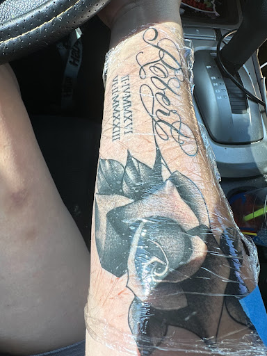 Explore simple male tattoo ideas, creative tattoo ideas in Fresno, available at American High Voltage Tattoo