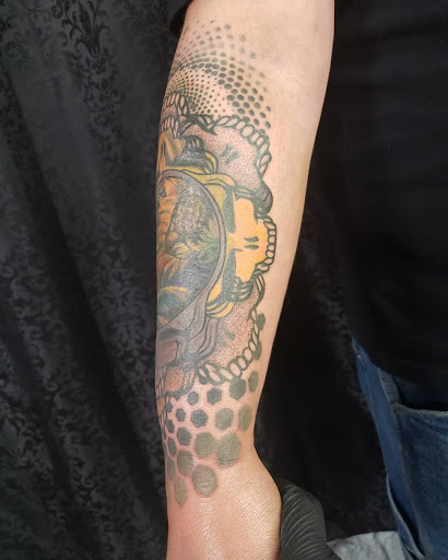 Explore guy tattoo ideas forearm, creative tattoo ideas in Mebane, available at The Cardinal Skin Art & Gallery