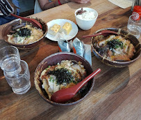 Katsudon du Restaurant servant des nouilles udon Restaurant Kunitoraya à Paris - n°5