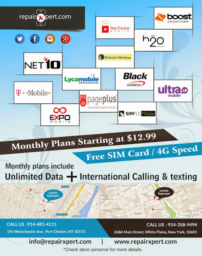 Cell Phone Store «RepairXpert», reviews and photos, 268a Main St, White Plains, NY 10601, USA