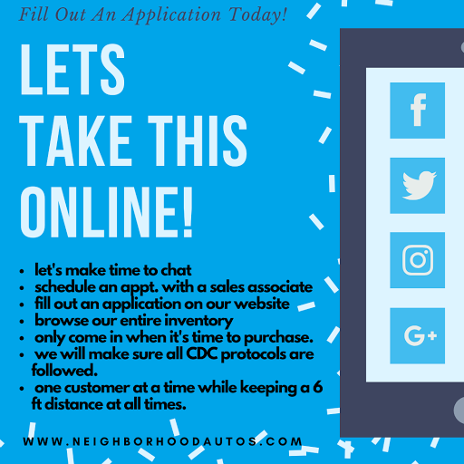 Used Car Dealer «Neighborhood Autos», reviews and photos, 537 TX-121 BUS, Lewisville, TX 75057, USA