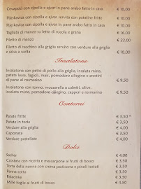 Menu du Ristorante Gabi à Monfalcone