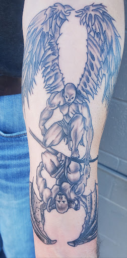 Explore dreamcatcher tattoo ideas, creative tattoo ideas in Copperas Cove, available at Black Moon Tattoo Company