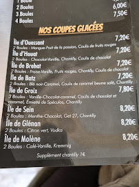 Crêperie # Les Ribines à Fouesnant - menu / carte