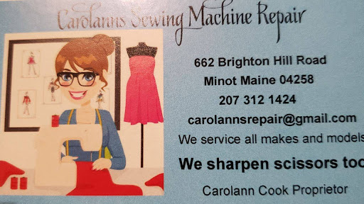 CarolAnns Sewing Machine Repair in Minot, Maine