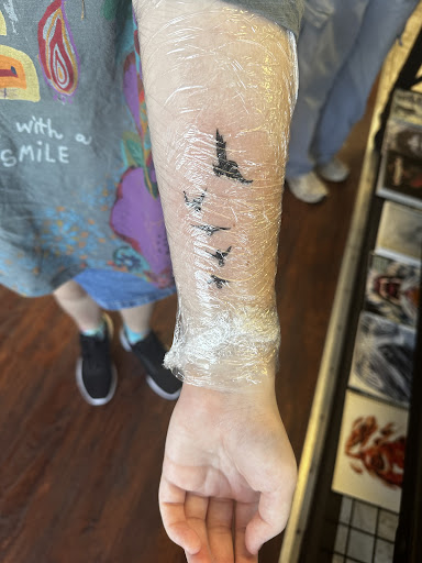 Explore sketch tattoo ideas, creative tattoo ideas in Seymour, available at American Gypsy Tattoo Corp.