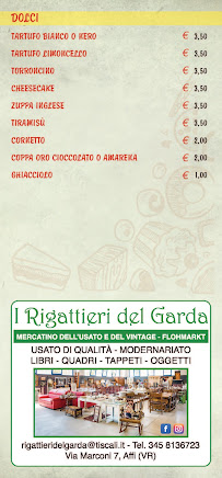 Pizzeria Le Pizze Di Pizzo Di Orlando Pizzolato à Affi - menu / carte