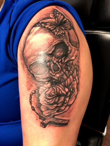 Explore full head tattoo ideas, creative tattoo ideas in Seymour, available at American Gypsy Tattoo Corp.