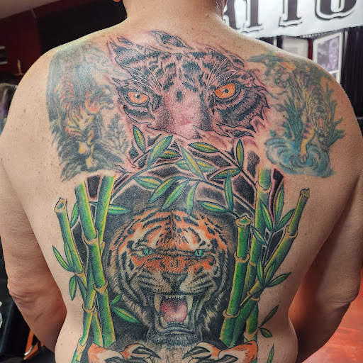 Explore lover tattoo ideas, creative tattoo ideas in Inverness, available at The Perfect Spot Tattoos