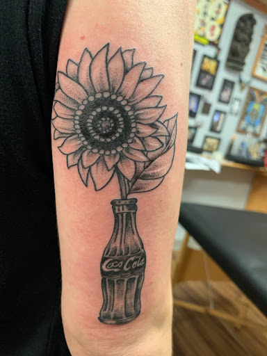 Explore small sea turtle tattoo ideas, creative tattoo ideas in Strasburg, available at Champion Tattoo Company