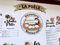 Omeletterie La Poêle à Chamonix-Mont-Blanc menu