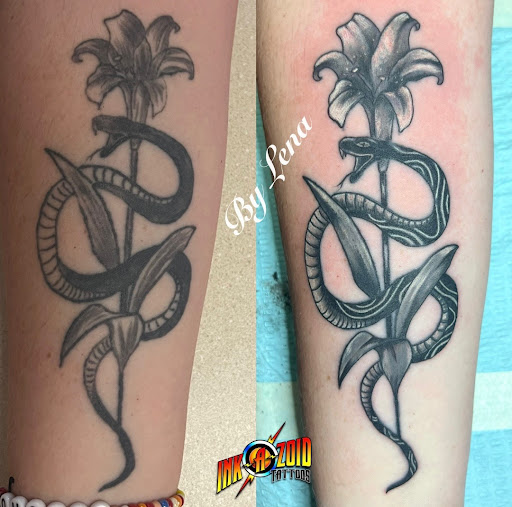 Explore death tattoo ideas, creative tattoo ideas in Kingsport, available at Ink-a-zoid Tattoos & Piercings
