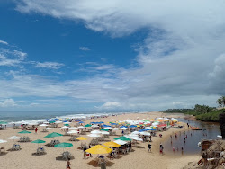 Photo de Praia de Imbassai avec rivage droit, long