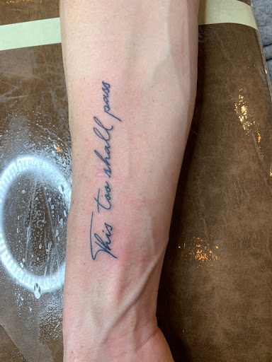 Explore skyline tattoo ideas, creative tattoo ideas in Dayton, available at Aisle 9 Tattoo