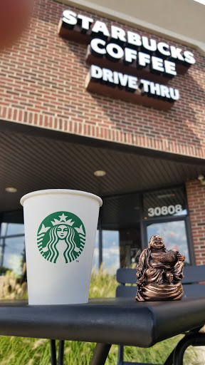 Coffee Shop «Starbucks», reviews and photos, 30808 Lyon Center Dr, New Hudson, MI 48165, USA