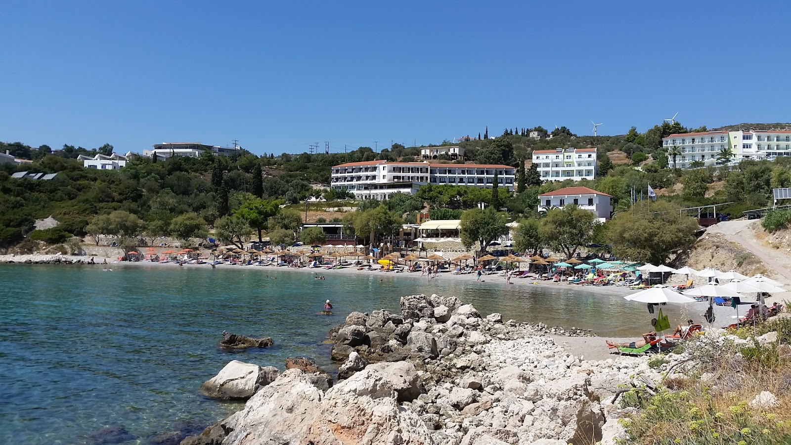 Paralia Glikoriza'in fotoğrafı kısmen temiz temizlik seviyesi ile