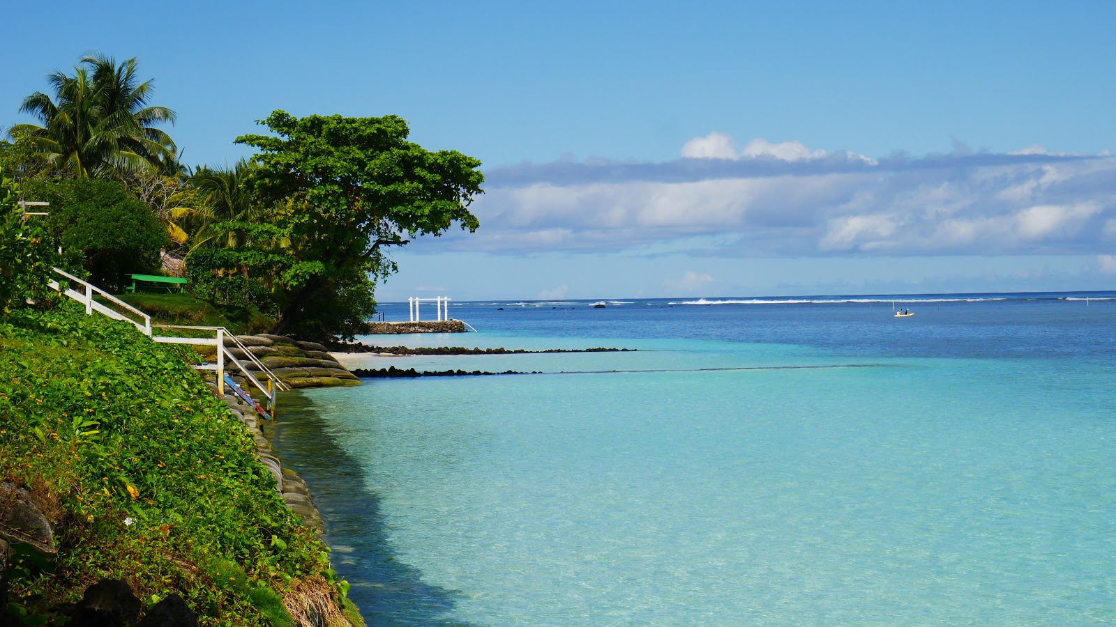 Photo de Tanu Beach zone des équipements