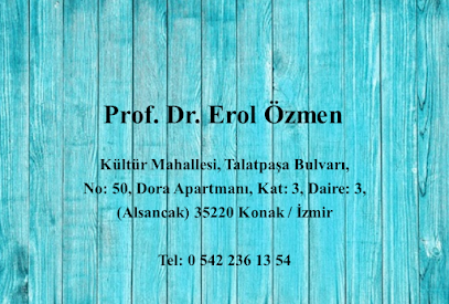 Prof. Dr. Erol Özmen - Psikiyatrist - İzmir