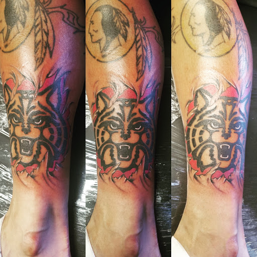 Explore bart and lisa tattoo ideas, creative tattoo ideas in Tucson, available at Jesses Tattoos & Tattoo Supplies