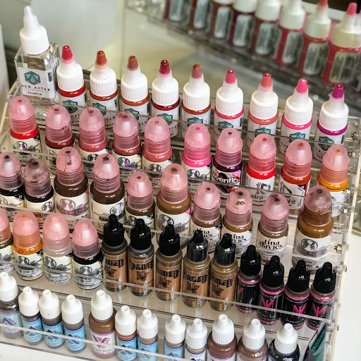 Explore face tattoo ideas woman, creative tattoo ideas in Johnston, available at Brows & Body