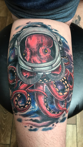 Explore wolf tattoo ideas for guys, creative tattoo ideas in Myrtle Beach, available at Dr Ink Tattoo