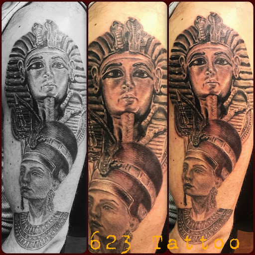 Explore bar code tattoo ideas, creative tattoo ideas in Watertown, available at 623 Tattoo