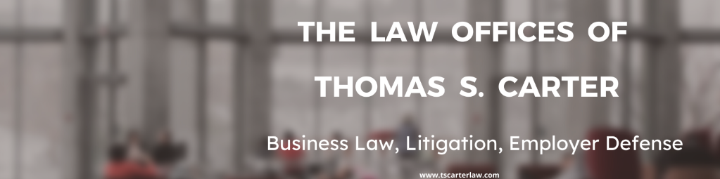 The Law Offices of Thomas S. Carter 91711