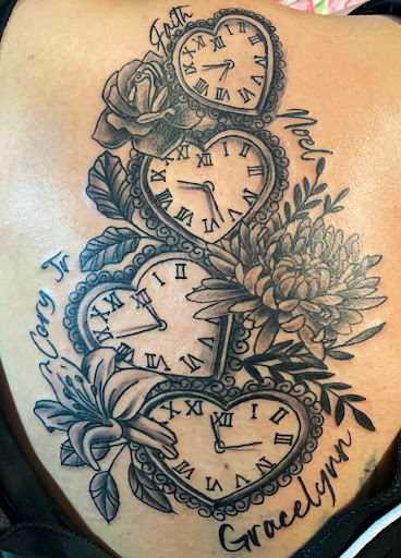 Explore esoteric tattoo ideas, creative tattoo ideas in Falling Waters, available at Intheimagestudio TattooPrivate Studio