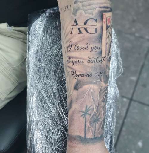 Explore faith tattoo ideas, creative tattoo ideas in Rio Grande City, available at RG INK