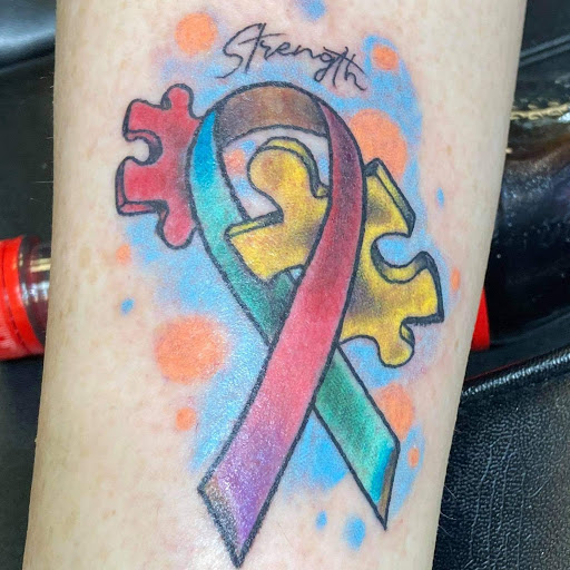 Explore arm ditch tattoo ideas, creative tattoo ideas in Mckinney, available at Borrowed Time Fine Art Gallery Tattoo Shop