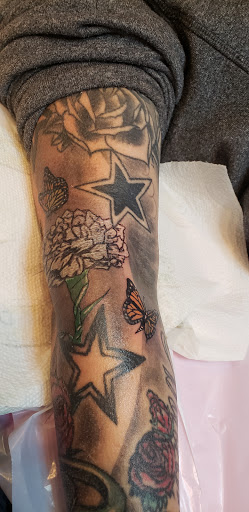 Explore chest and neck tattoo ideas, creative tattoo ideas in Davis, available at SIX GUN SOUND TATTOO