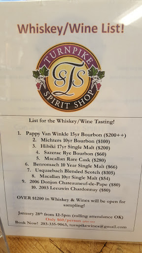 Liquor Store «Turnpike Spirit Shop & Wine Emporium», reviews and photos, 1838 Black Rock Turnpike, Fairfield, CT 06825, USA