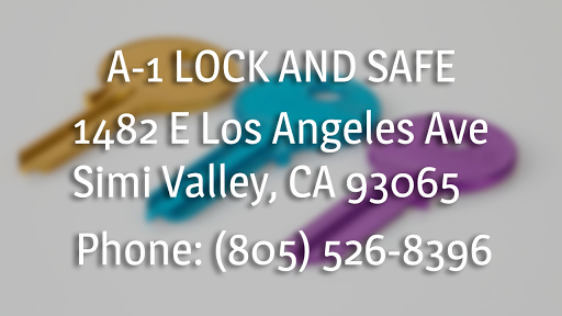 Locksmith «A-1 Lock & Safe», reviews and photos, 1482 E Los Angeles Ave, Simi Valley, CA 93065, USA