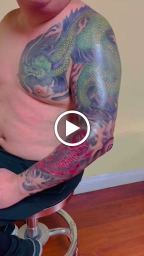 Explore female full back tattoo ideas, creative tattoo ideas in Garden Grove, available at Anna Hang Tattoo