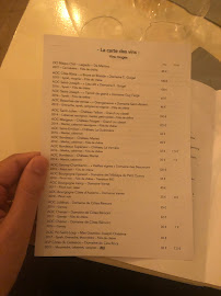 Signature Montmartre à Paris menu