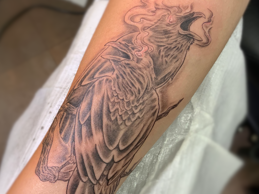 Explore arrowhead tattoo ideas, creative tattoo ideas in Fairfax, available at Factor Studio Tattoo