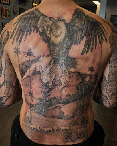 Explore gandalf tattoo ideas, creative tattoo ideas in Palm Harbor, available at Angry Owl Tattoo and Piercing