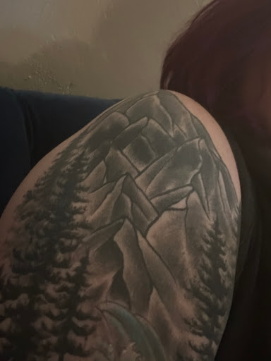 Explore script tattoo ideas, creative tattoo ideas in Newark, available at Rising Tide Tattoo Studio