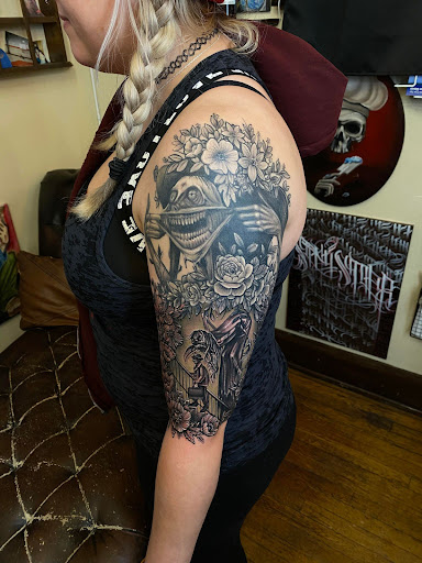 Explore rocky balboa tattoo ideas, creative tattoo ideas in Canton, available at The Inkeepers Tattoo Parlor