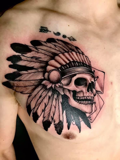 Explore hawaiian sleeve tattoo ideas, creative tattoo ideas in North Salt Lake, available at Ink Mafia Tattoo Parlor