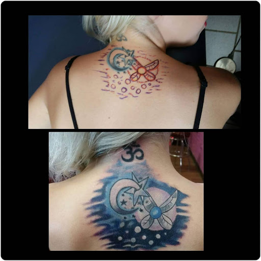 Explore bob's burgers tattoo ideas, creative tattoo ideas in Vinton, available at Cherry Bomb Tattoo and piercing