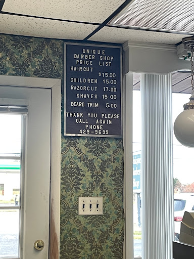 Barber Shop «Unique Barber Shop», reviews and photos, 1211 Kings Hwy N, Cherry Hill, NJ 08034, USA